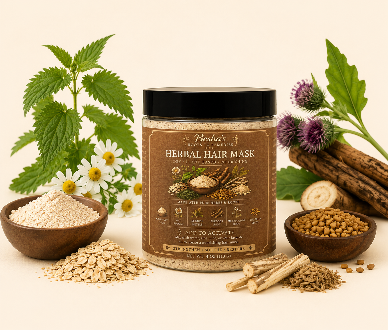 Dry Herbal Mask